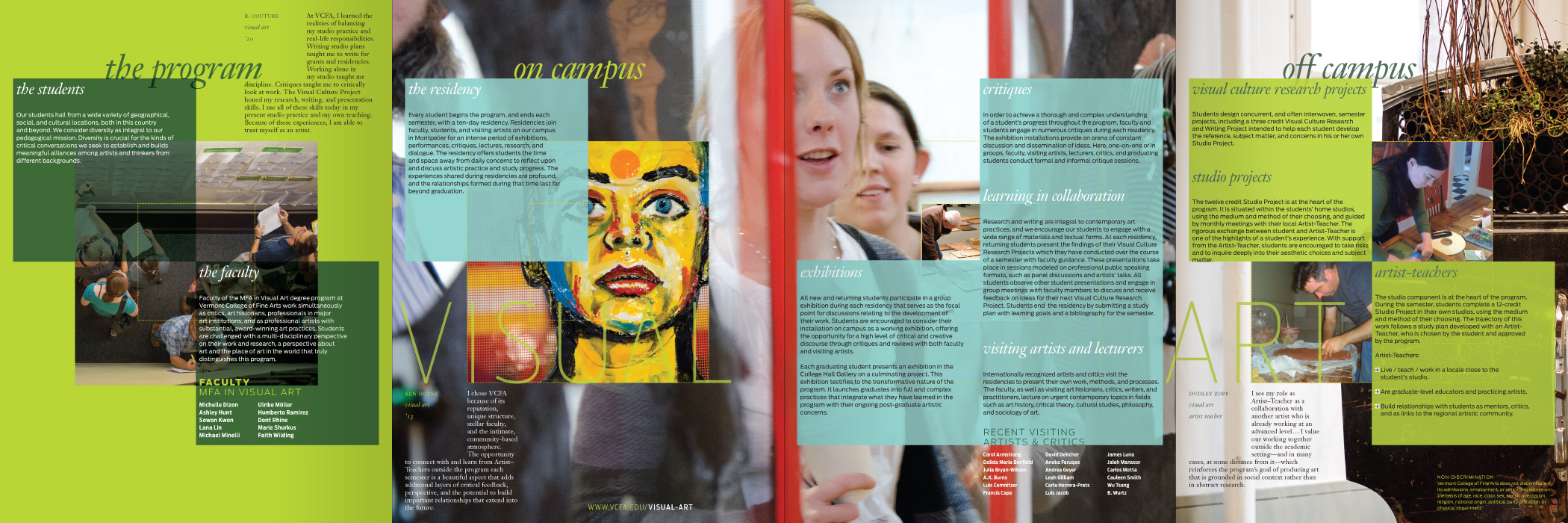 VCFA_VisualArt3_ProgramBrochrues_Interior
